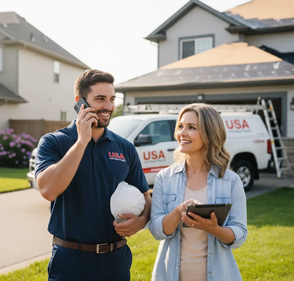 USA Roof Repair Experts customer support in Rome